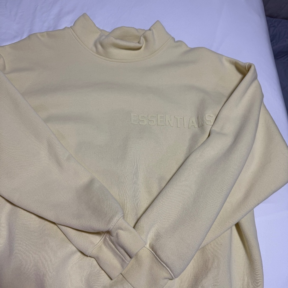 Yellow Essentials Sweatsuit